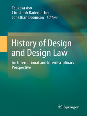 cover image of History of Design and Design Law